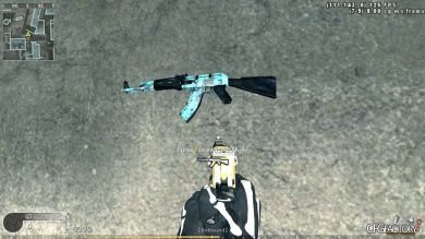 AK47 Blue Heat