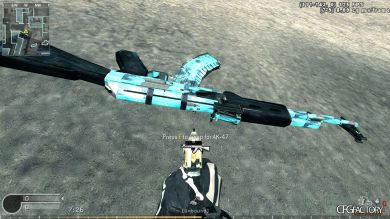 AK47 Blue Heat