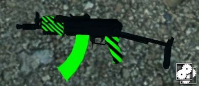 AK-47u | Green Hazzard