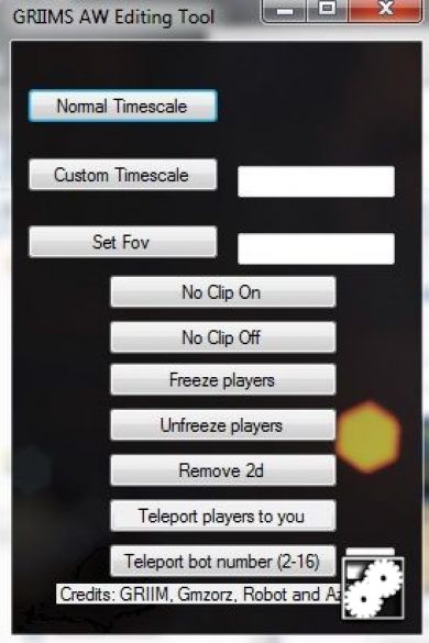 Advanced Warfare Editing tool