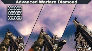 Advanced Warfare Diamond MP5