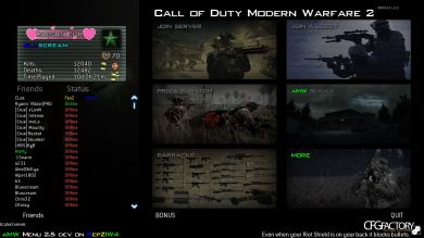 aMW Menu 2