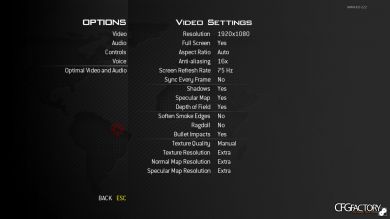 aMW Menu 2
