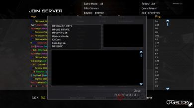 aMW Menu 2