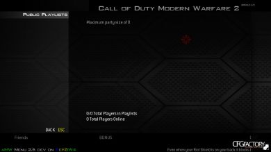 aMW Menu 2