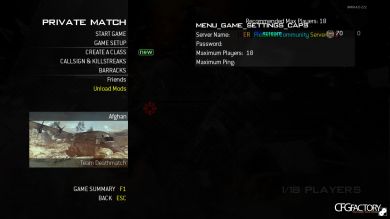 aMW Menu 2