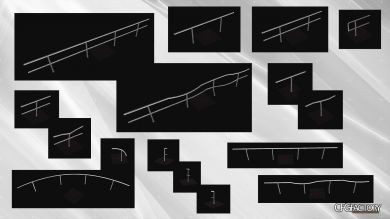 xModels 4 WAW - rus handrails