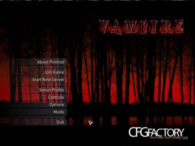 Vampire Menu Pack