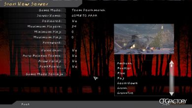Vampire Menu Pack