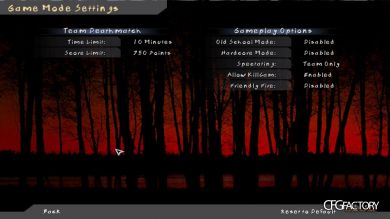 Vampire Menu Pack