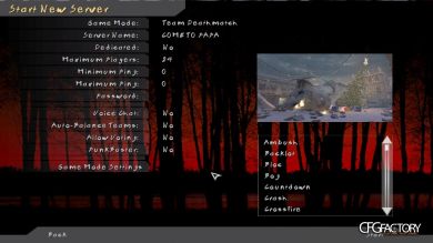 Vampire Menu Pack