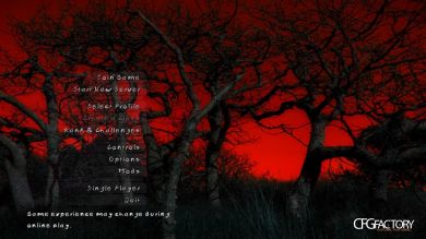 BloodySky Menu
