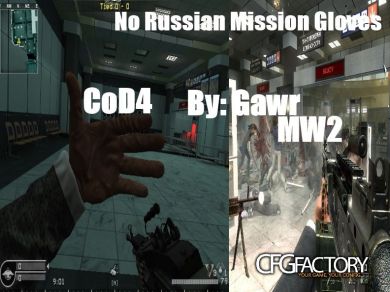 No Russian Mission Gloves