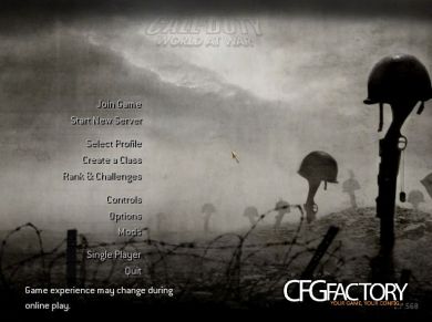 WaW Menu Background
