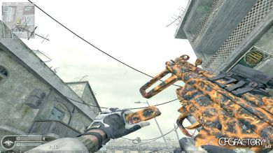 COD BO Mp5k lava camo