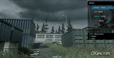 Menu for all servers