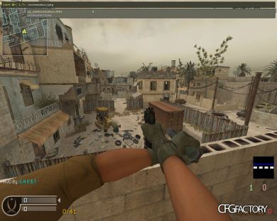Tactical knife with beretta