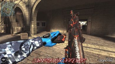 AK-74u En-Feu / James45x1997xST