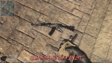 AK-47 Noir & Blanc / James45x1997xST