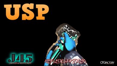 USP. - Bleu & Noir / James45x1997xST