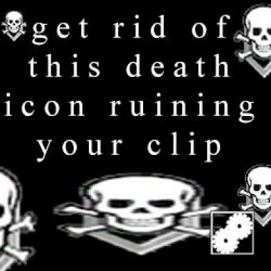 Invisible Death Skull Icon