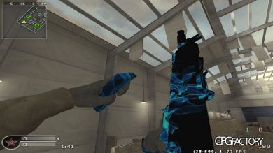 Blue Lighting Effect