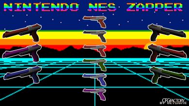 Nintendo NES Zapper Pistol 1985
