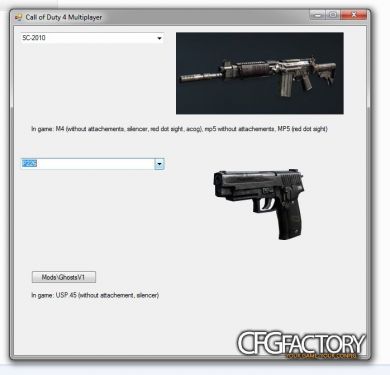 Call of Duty 4 Mods, Ghosts V2