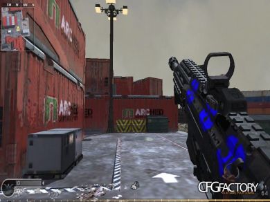 my Ghosts camo for weapon scorpion evo for bo2 mod