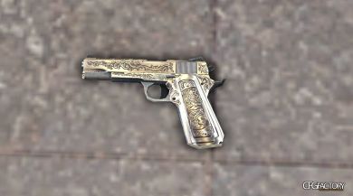 HD Floral M1911 [not fixing/finishing]