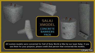 Salaj - Concrete Barriers Pack