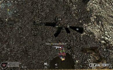 AK-47 Woodland Camo