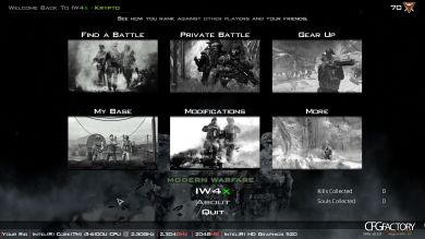 Eclectic IW4x Minimal GUI
