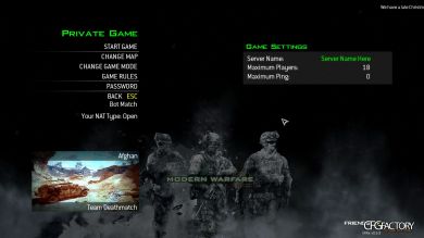 Eclectic IW4x Minimal GUI