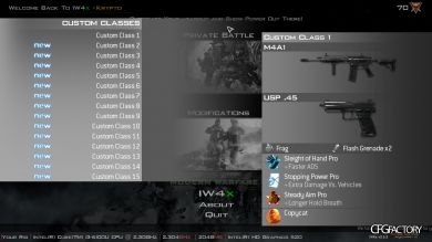 Eclectic IW4x Full GUI