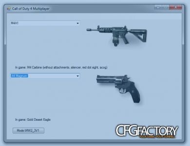 Call of Duty 4 Mods, MW2 and MW3 V1