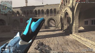 Gloves 2.0 Bleu - JAMES45-FR