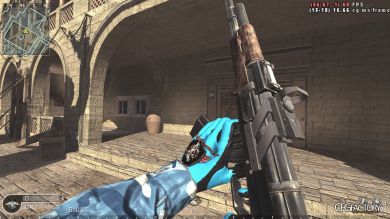 Gloves 2.0 Bleu - JAMES45-FR