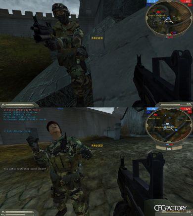 Textures of South Korean soldiers