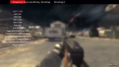 BOT WARFARE & SASS MOD V1.1