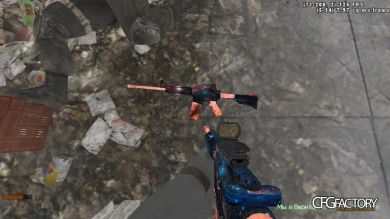Skin for m4 space camouflage