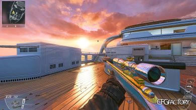 Sniper M40a3 Chrome Gold