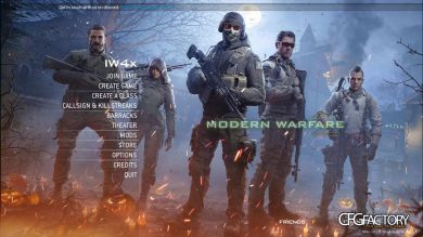 Cod: MW2 Menu Halloween
