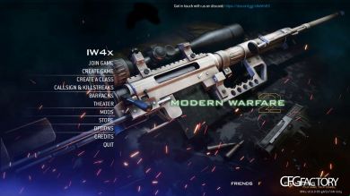 Cod: MW2 Menu iw4x Night Pripyat