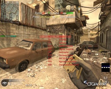 openwarfare shopping killstreaks addon
