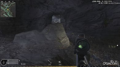Thin Green Crosshair