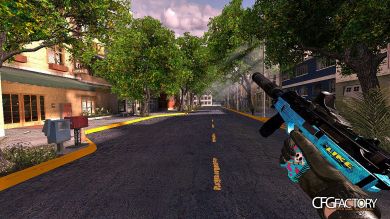 Cod: Mw2 MP9 Skull Splash Like