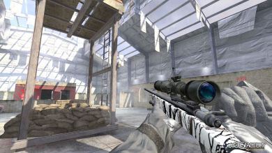 Snow Camo M40A3 (MW3 & Ghosts)