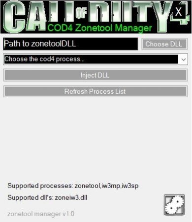 COD4 Zonetool Manager
