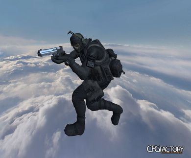 COD MW2 Seal UDT Ghost Player Model + Viewhands